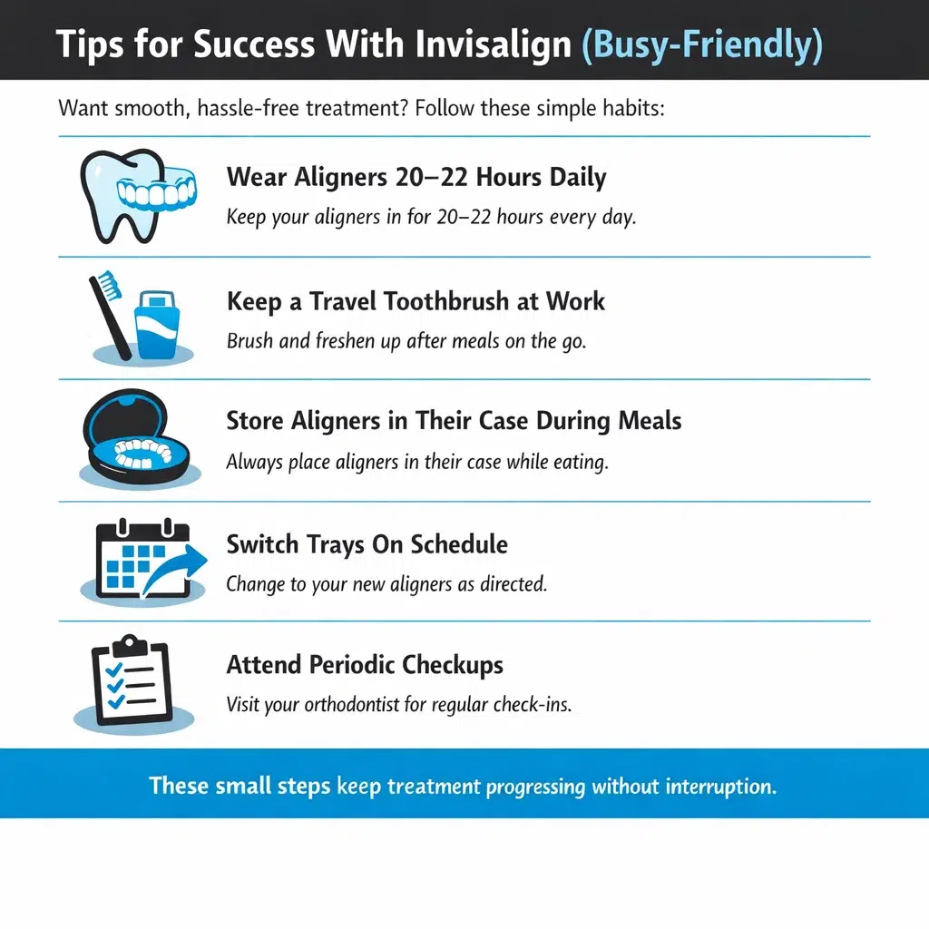 tips for success with invisalign