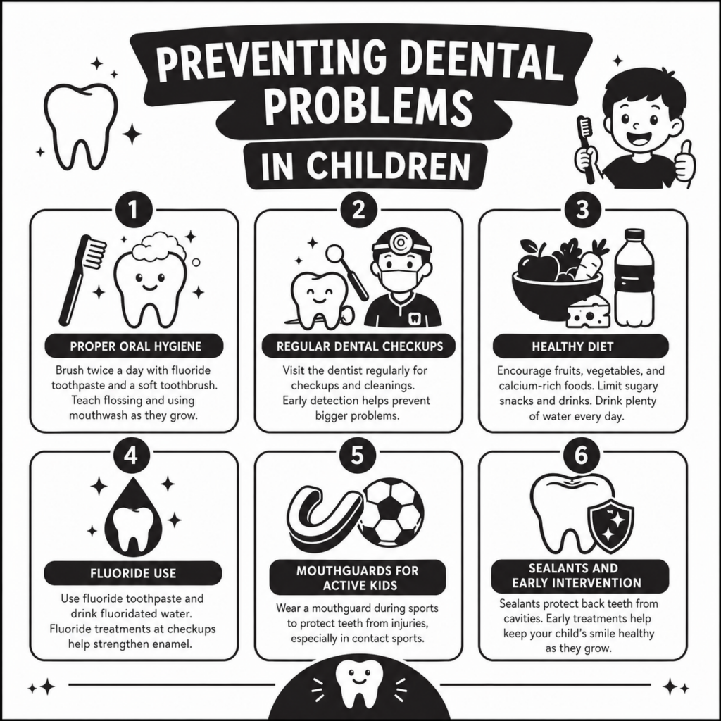preventing dental problems in children